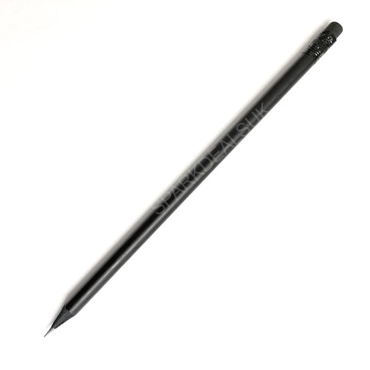 HB Pencils with Eraser Rubber Tips – 6 Pack with Free Sharpener & Eraser
