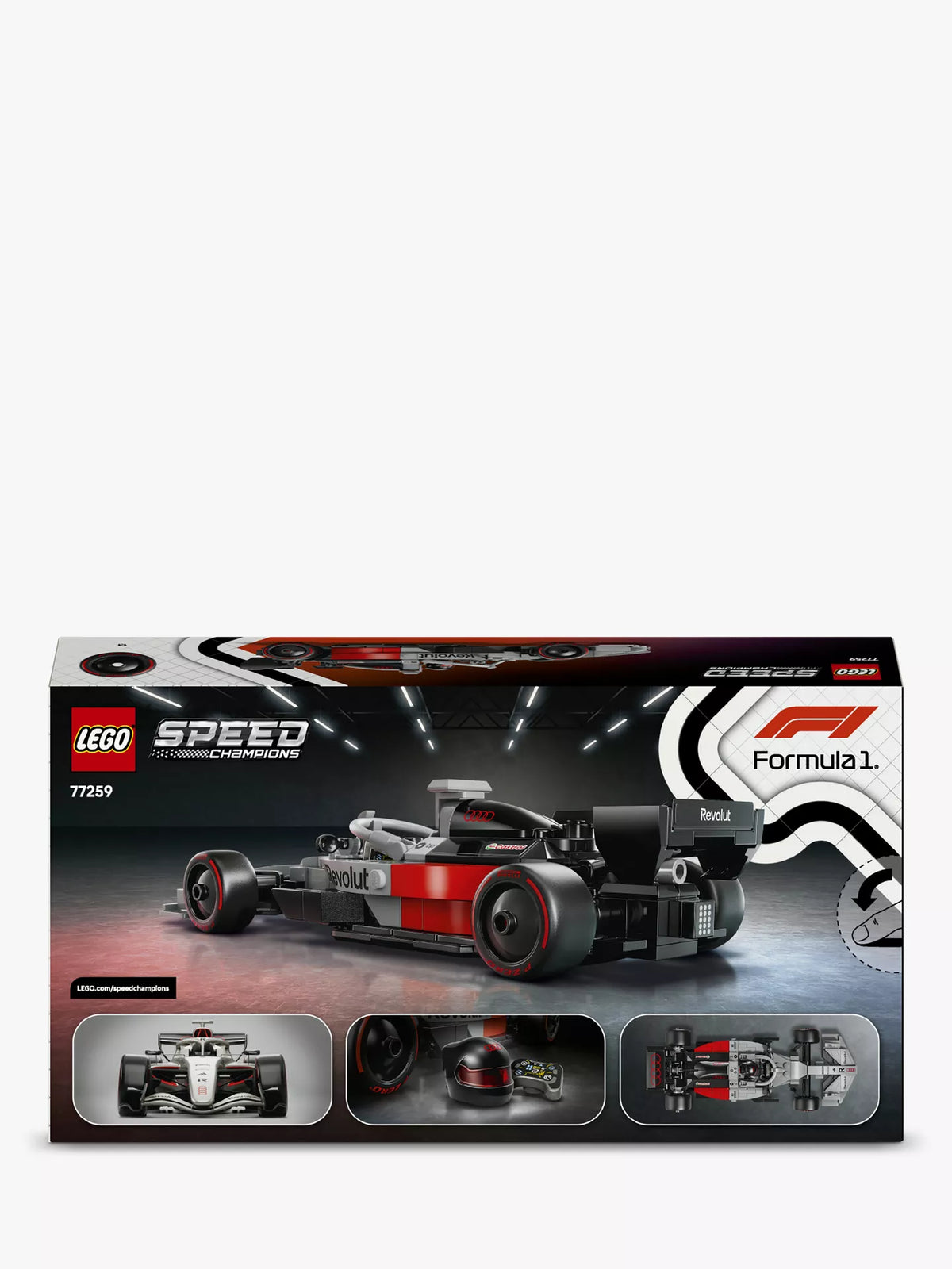 LEGO Speed Champions Audi Revolut F1 Team R26 Car Set 77259 – 216 Pieces
