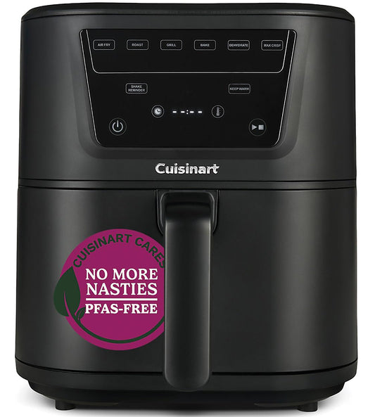 Cuisinart XL 7.6L Air Fryer – 7 Functions, Digital Touch Screen & Timer, Black