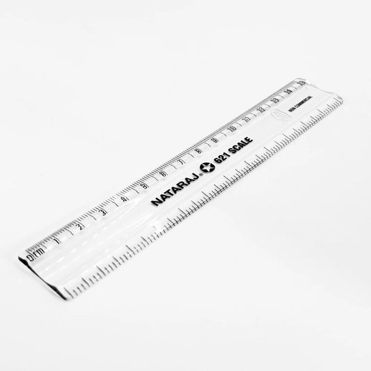 15cm Clear School Exam Ruler – Accurate & Smooth Edged