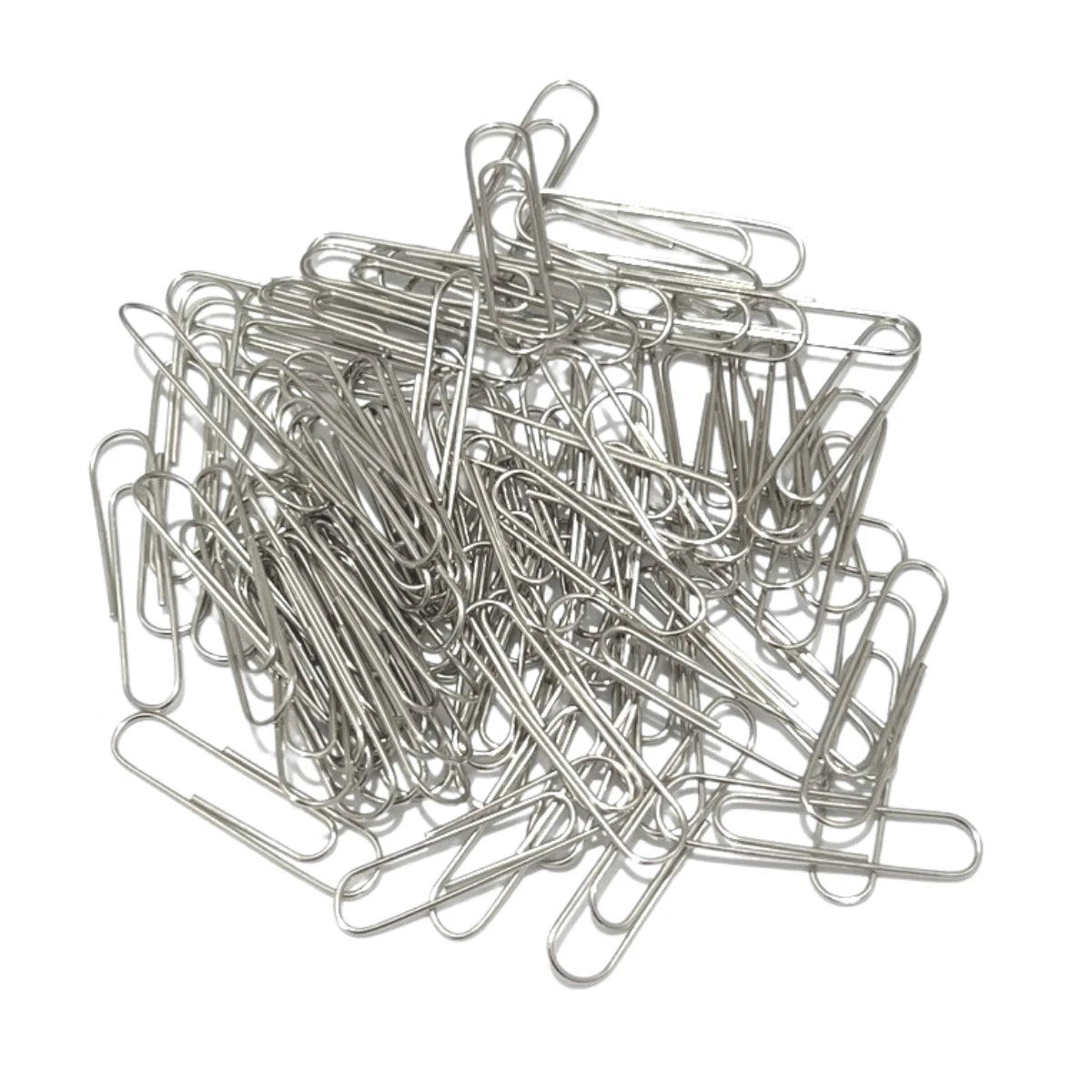 Large Paper Clips 33mm – No-Tear Polished Steel Paperclips for Office & School